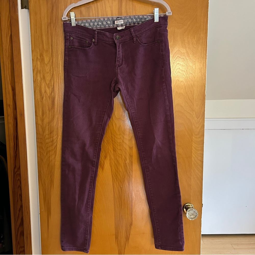 Roxy Skinny Jeans in Mauve